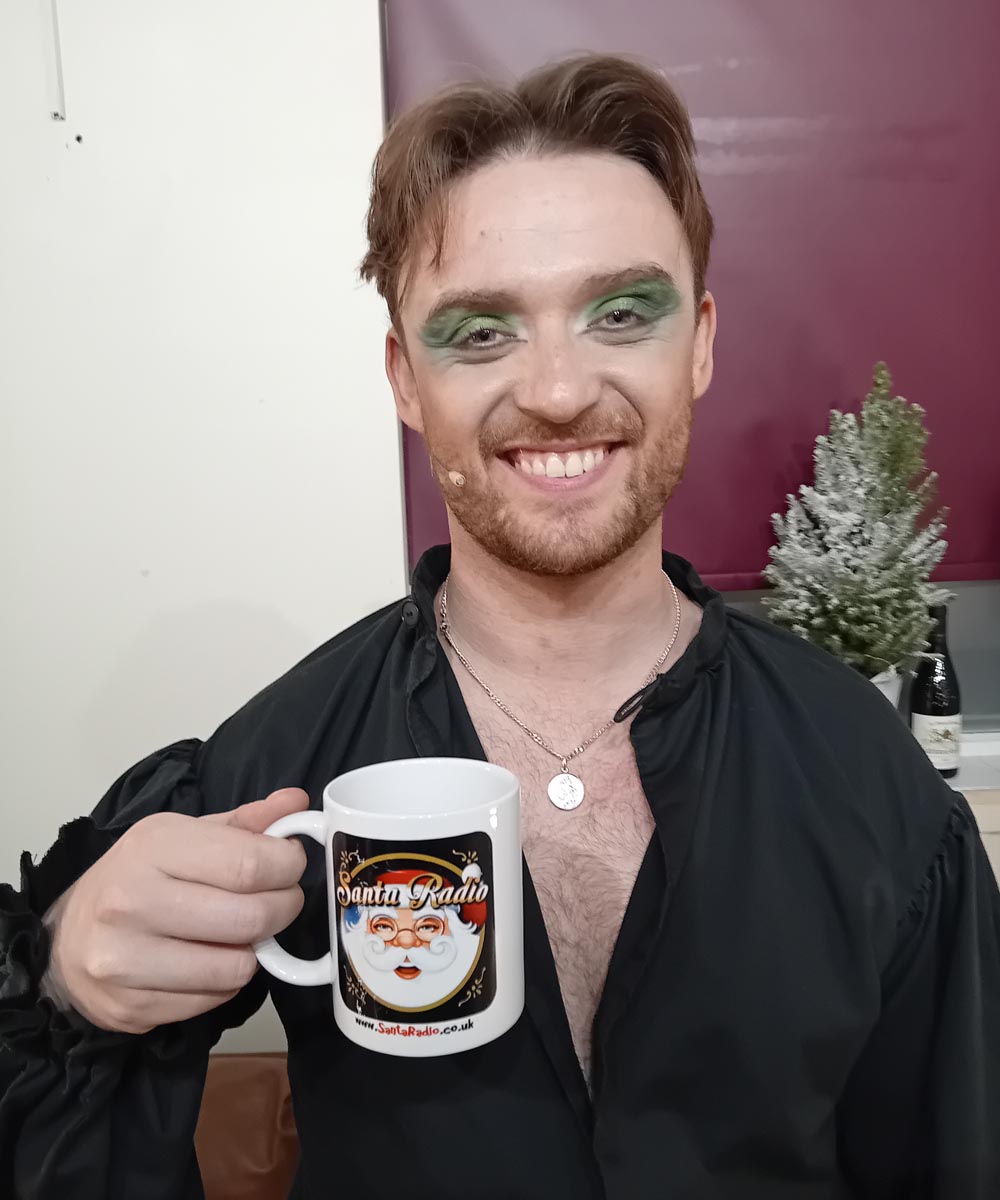 Calum Lil Actor - Santa Radio Celebrity Mugshots