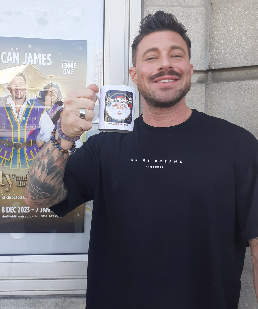 Duncan James Singer - Santa Radio Celebrity Mugshots