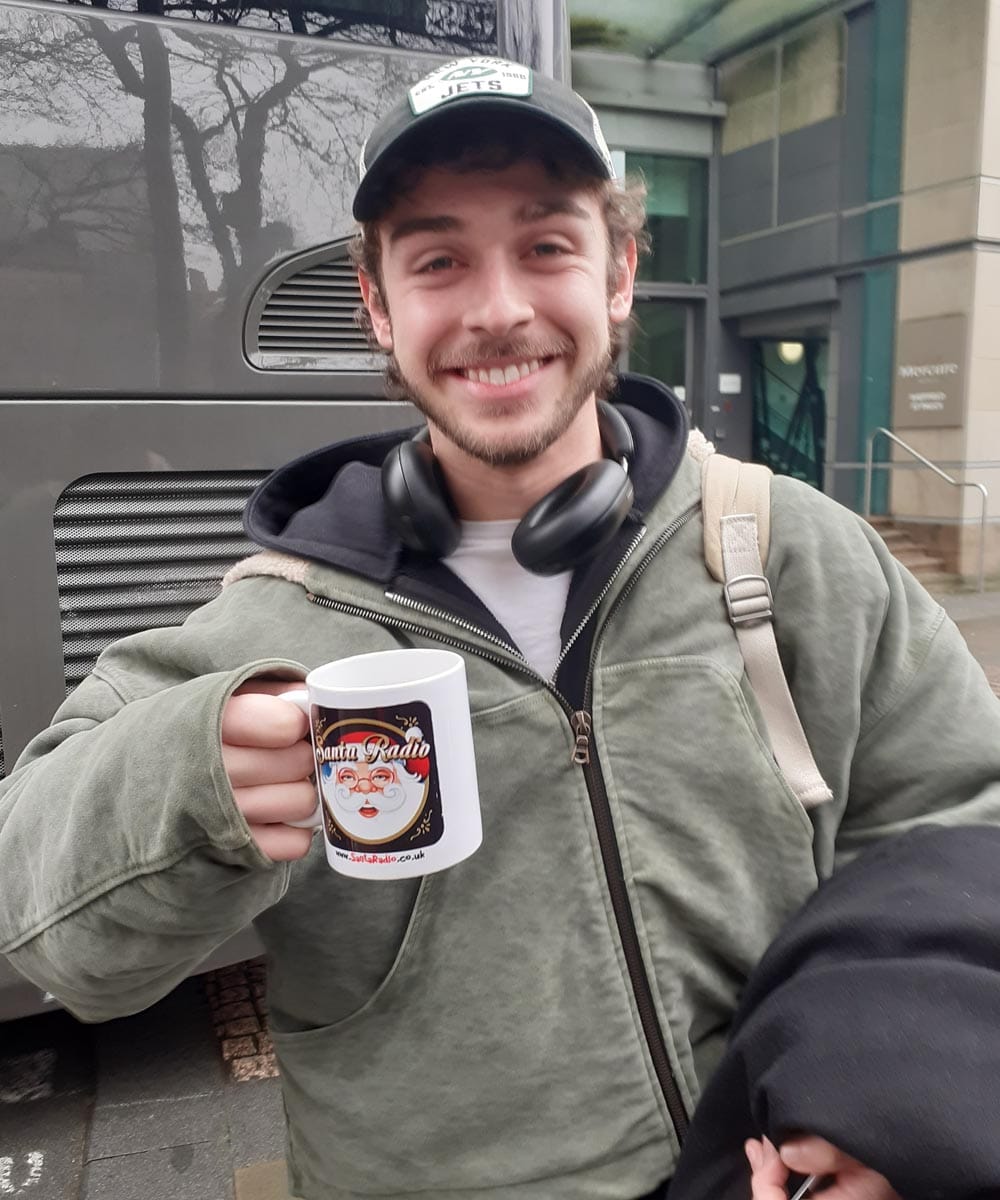 George Clarke - Santa Radio Celebrity Guest Mugshot