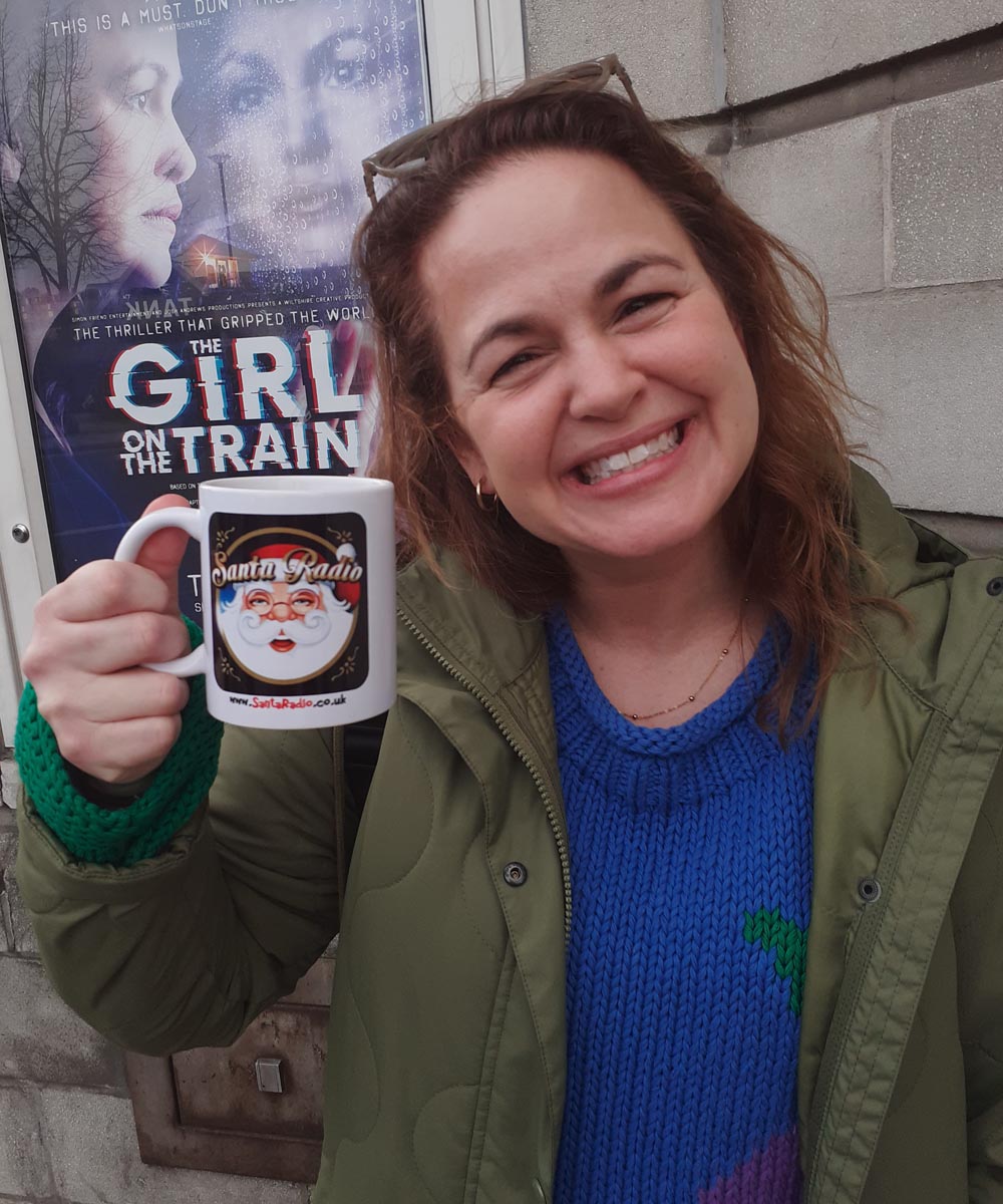 Giovanna Fletcher TV Personality - Santa Radio Celebrity Mugshots