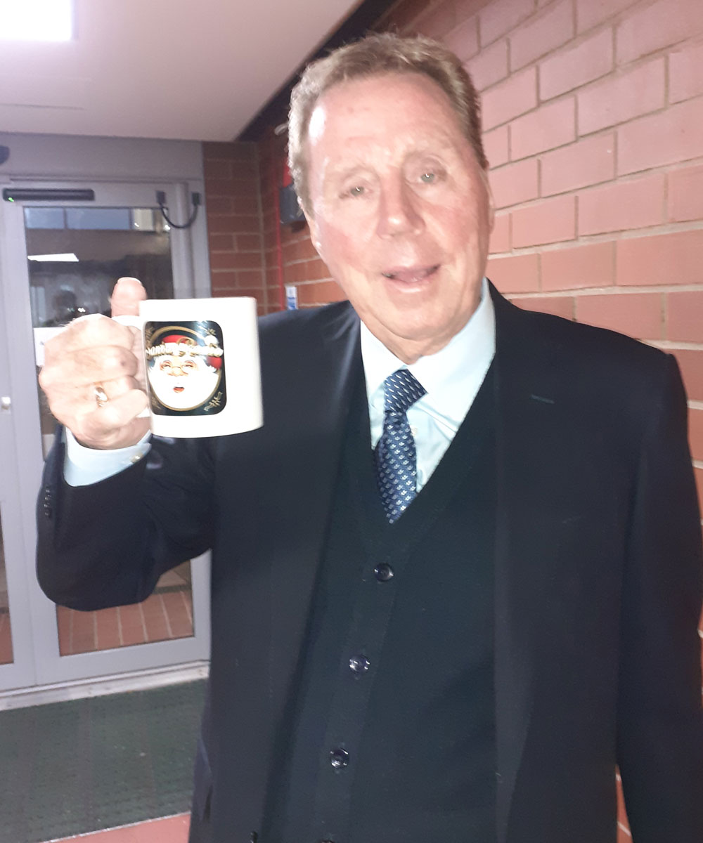 Harry Redknapp Football Manager - Santa Radio Celebrity Mugshots