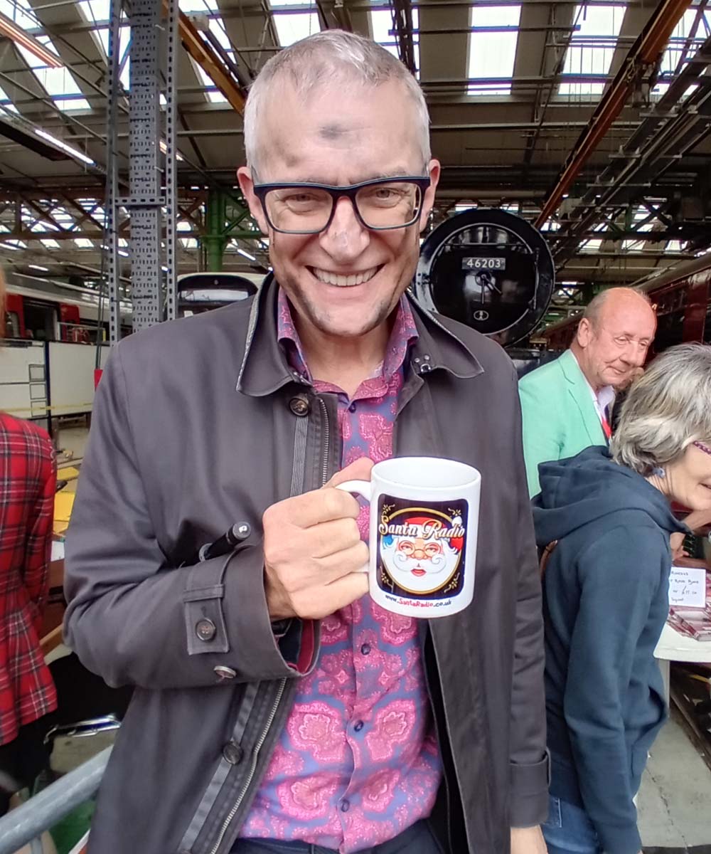 Jeremy Vine Radio Presenter - Santa Radio Celebrity Mugshots