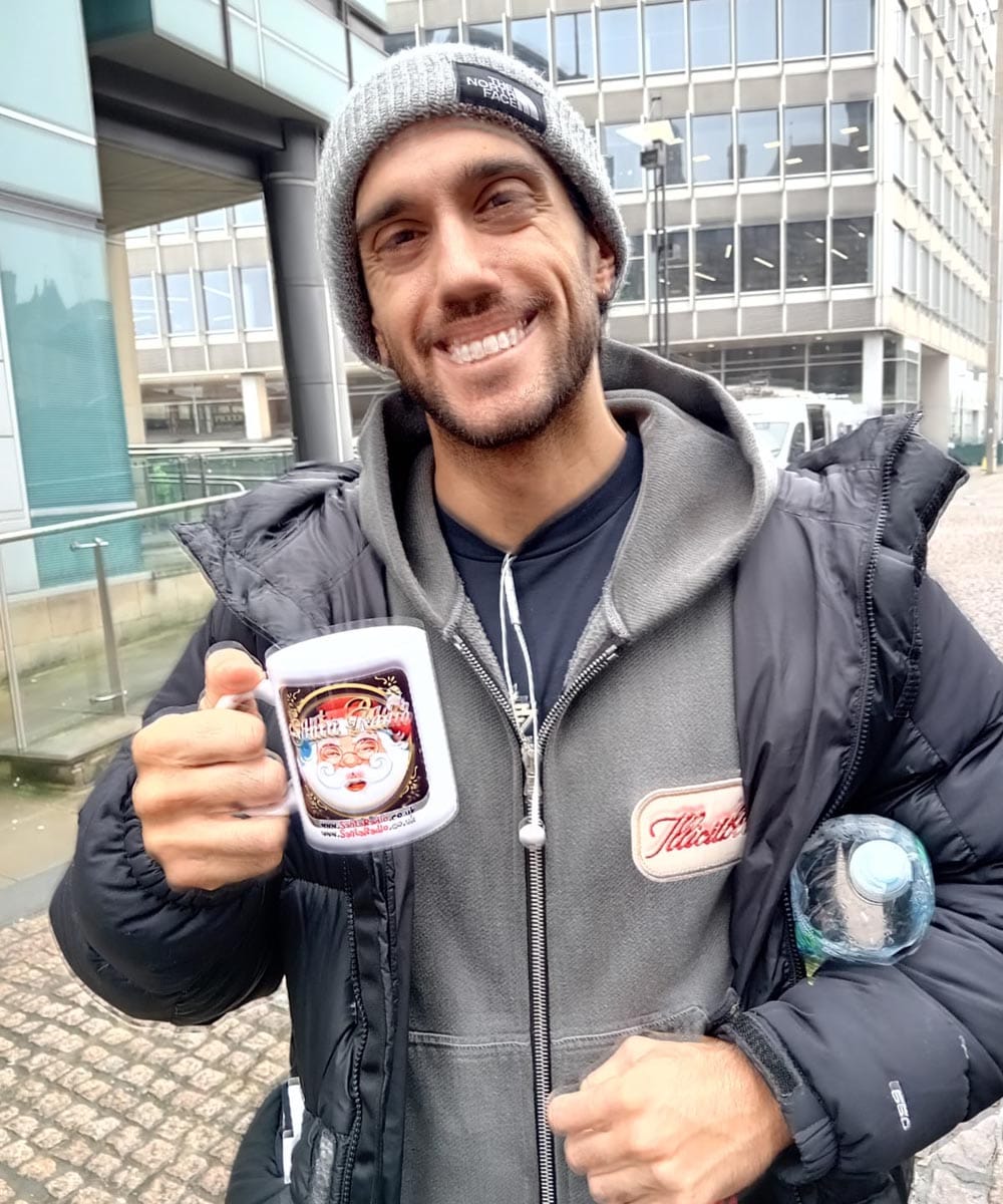 Julian Caillon - Santa Radio Celebrity Guest Mugshot