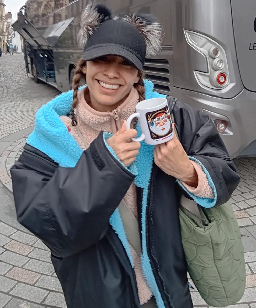 Karen Hauer Dancer - Santa Radio Celebrity Mugshots