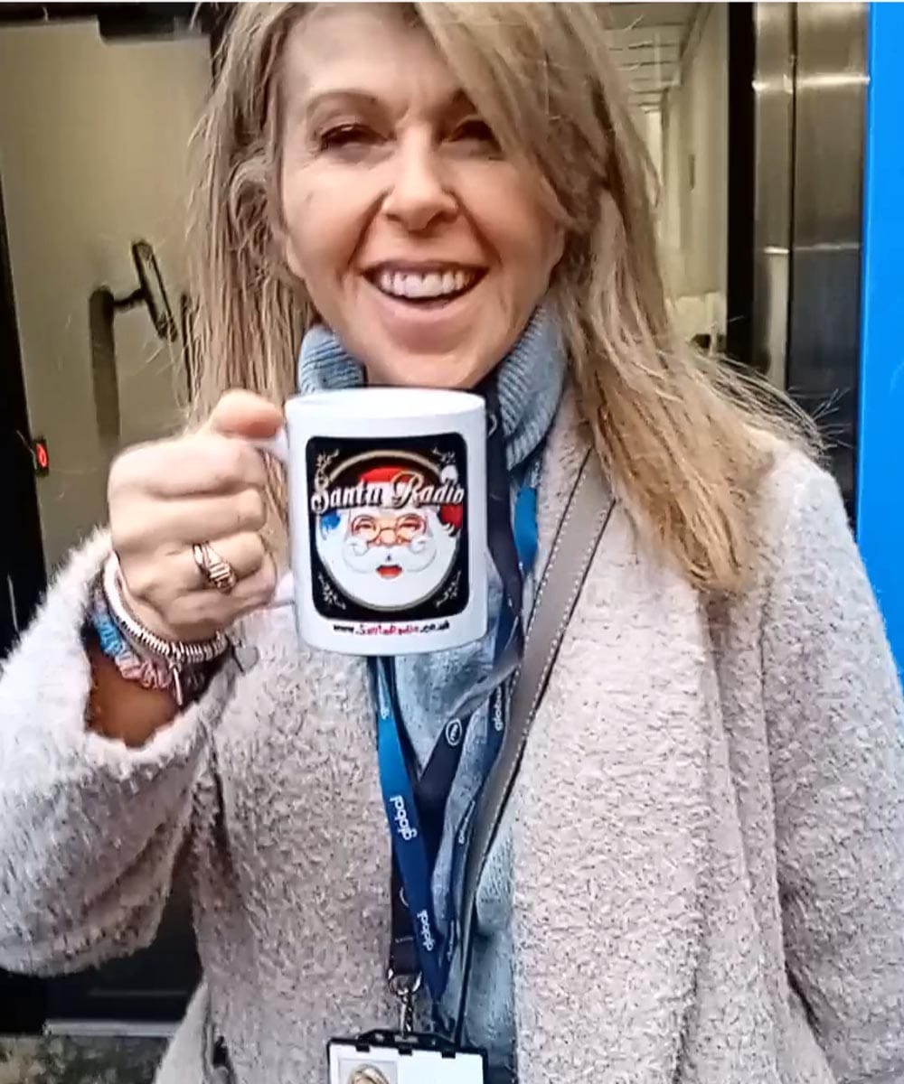 Kate Garraway - Santa Radio Celebrity Guest Mugshot
