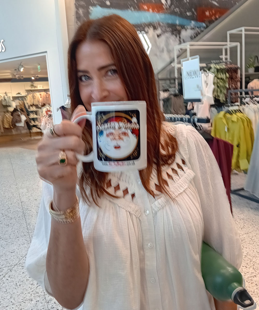 Lisa Snowdon TV & Radio Presenter - Santa Radio Celebrity Mugshots