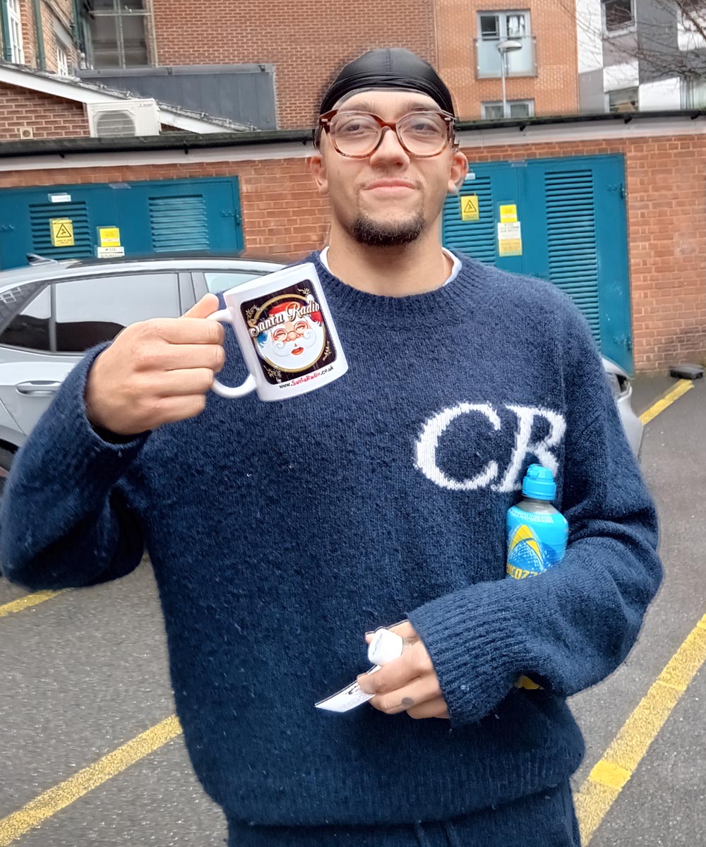 Perri Kiely - Santa Radio Celebrity Guest Mugshot