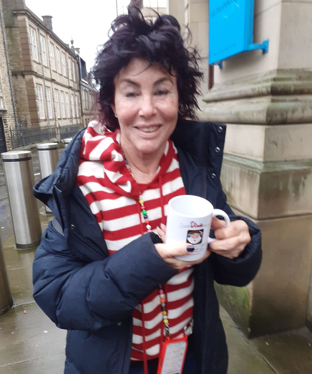 Ruby Wax - Santa Radio Celebrity Guest Mugshot