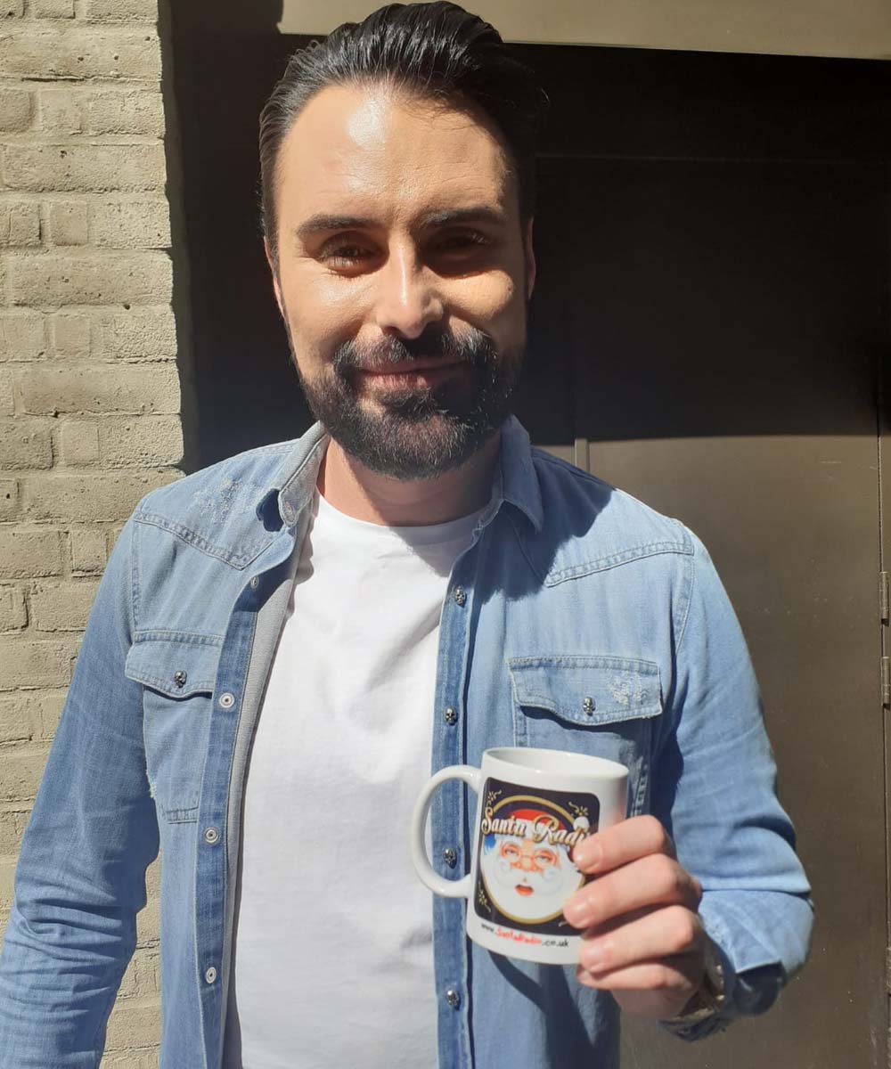 Rylan Clark - Santa Radio Celebrity Guest Mugshot