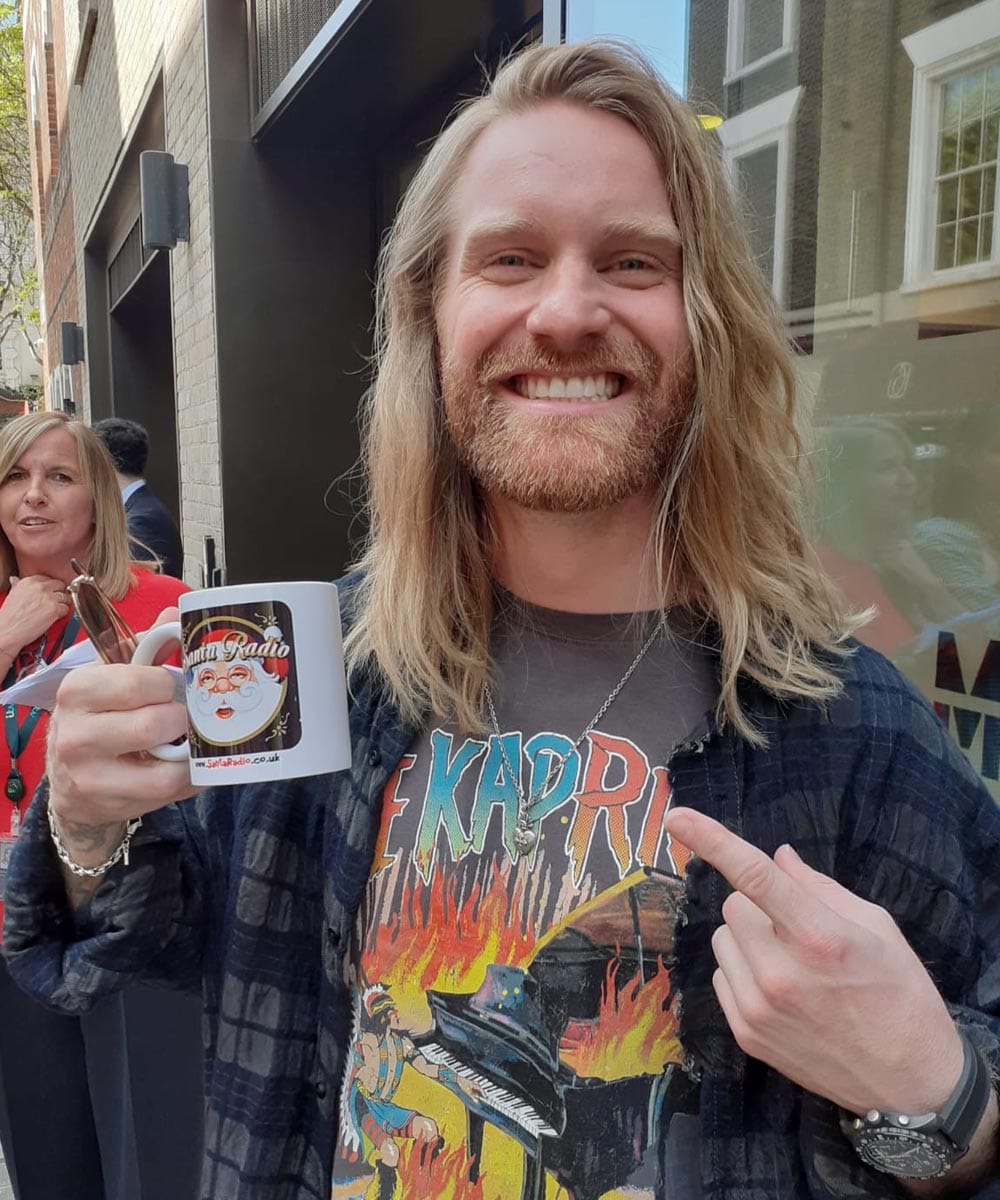 Sam Ryder - Santa Radio Celebrity Guest Mugshot