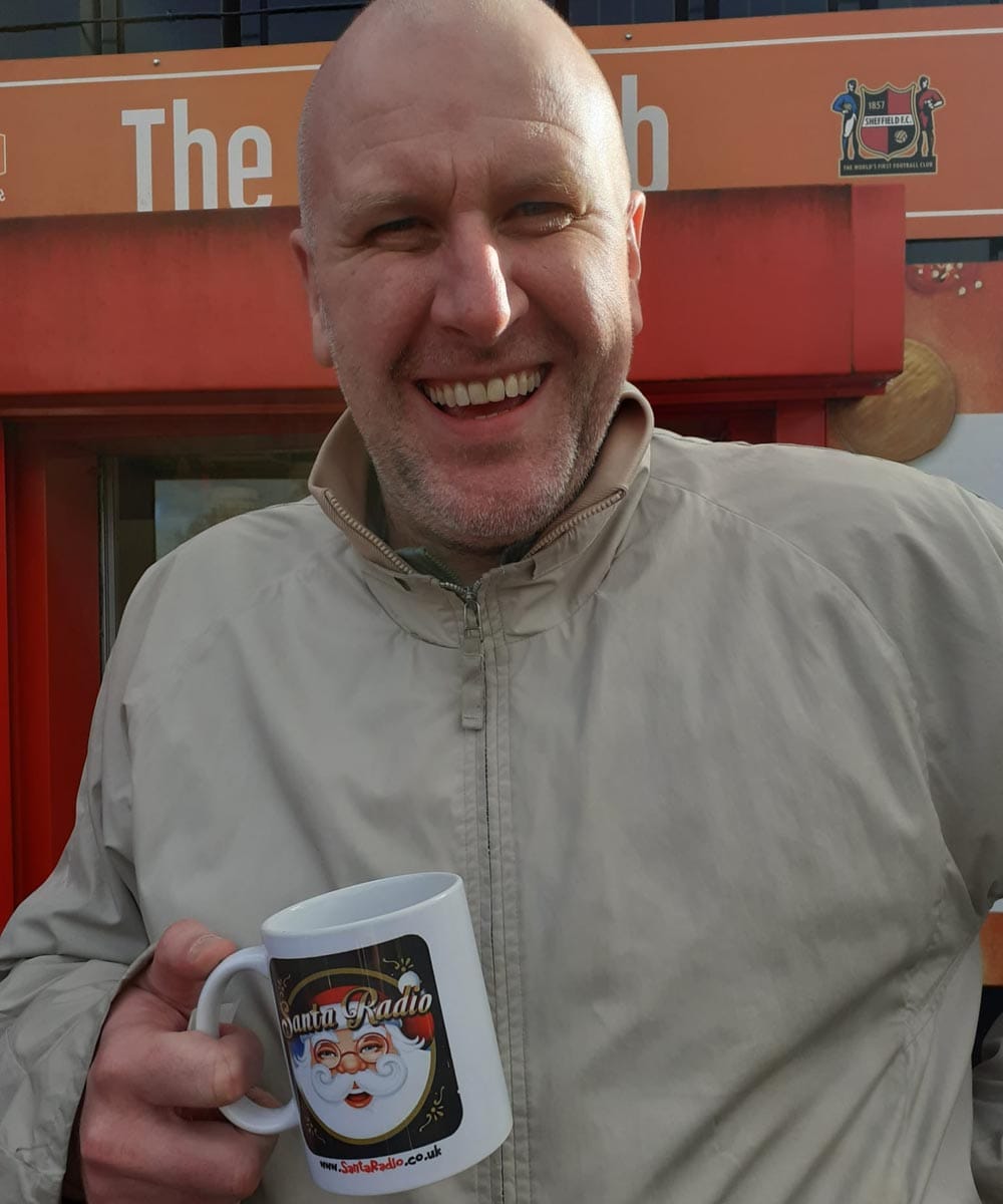 Steve Bracknall - Santa Radio Celebrity Guest Mugshot