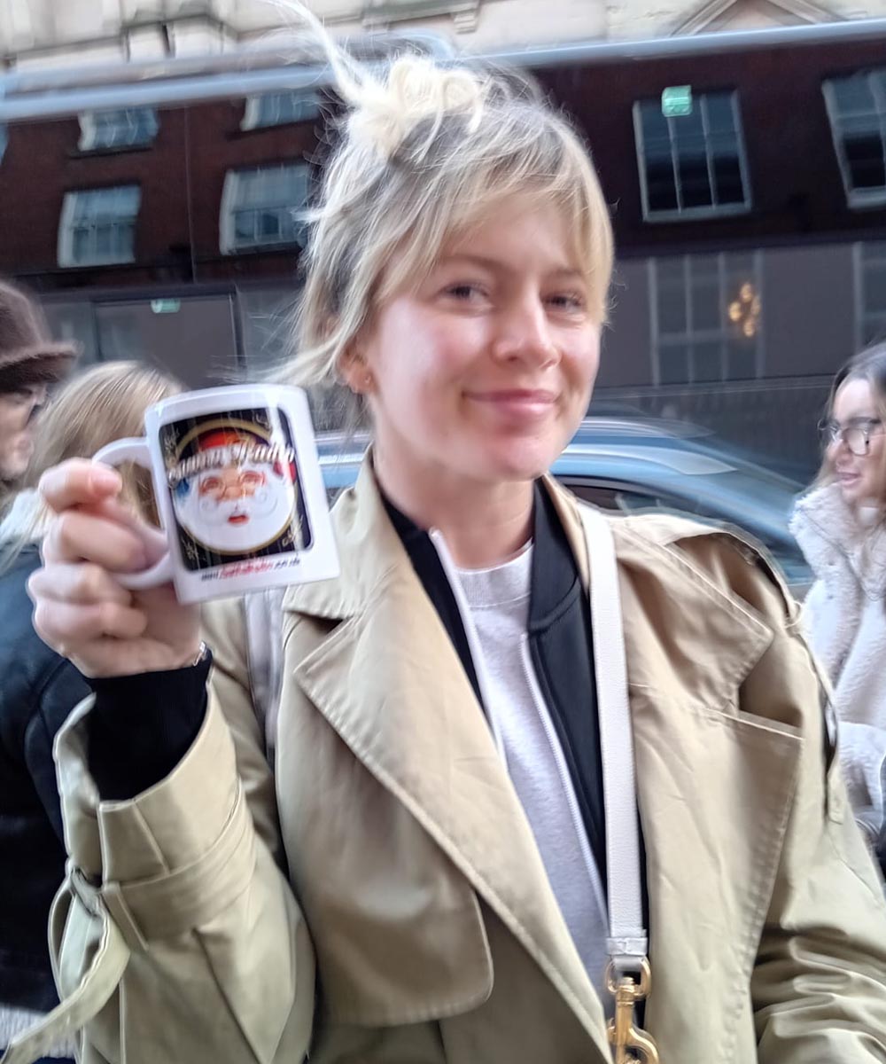 Tasha Ghouri - Santa Radio Celebrity Guest Mugshot