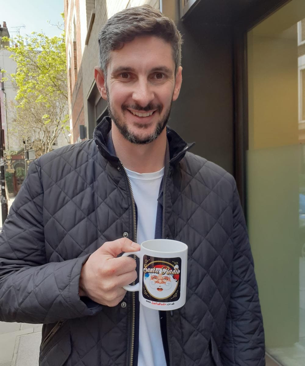 Tom Swarbrick - Santa Radio Celebrity Guest Mugshot