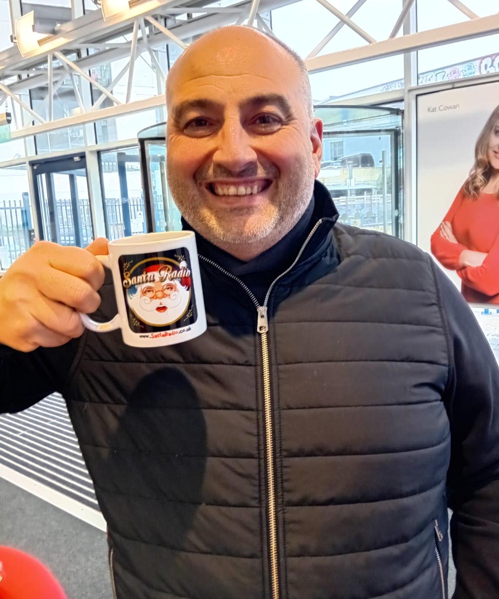 Wynne Evans Radio Presenter - Santa Radio Celebrity Mugshots